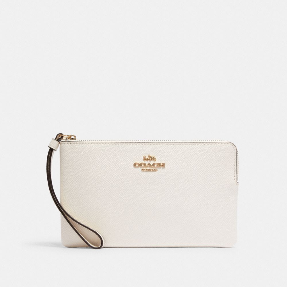 Coach Large Corner Zip Wristlet